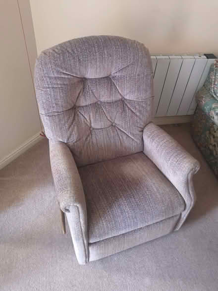 Photo of free Table and 4 chairs, recliner and rocking chair with stool (Central Lancaster LA1) #1