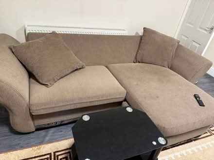 Photo of free Red sofa (Higher Broughton M7) #1