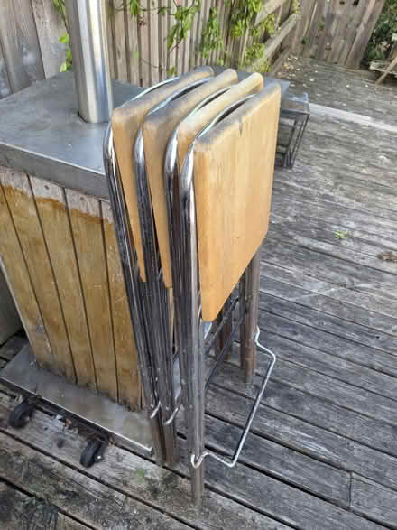Photo of free Folding bar stools (Audley ST7) #1