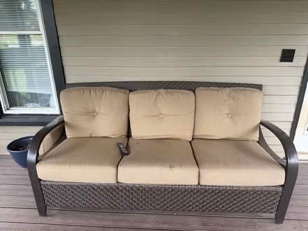 Photo of free outdoor sofa (Sylvan Park, West Nashville) #1