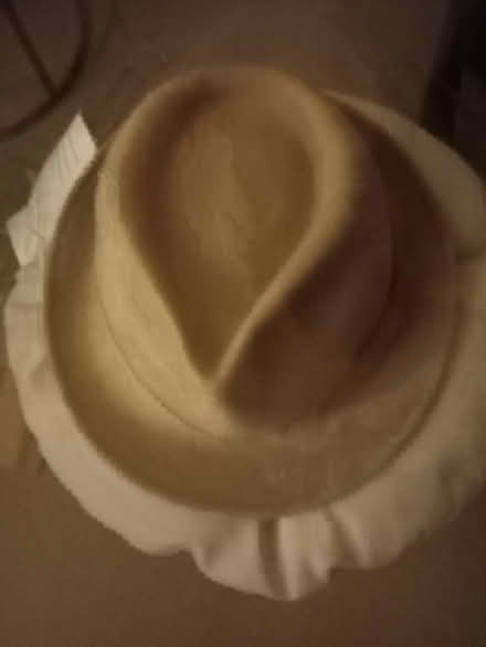Photo of free Women's 100% wool beige trilby (Hammersmith) #1