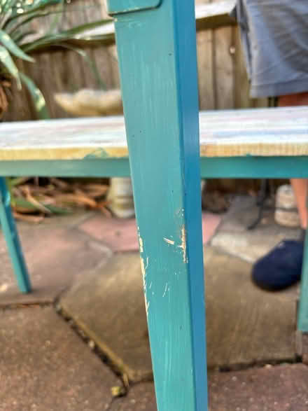 Photo of free Table and benches (Hampton Hill) #3