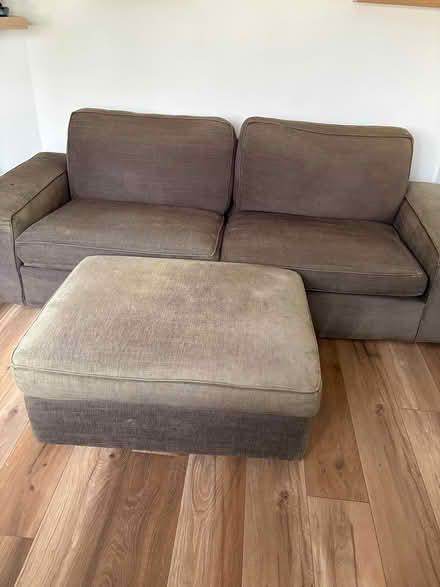 Photo of free Couch and foot stool (Stillorgan) #2