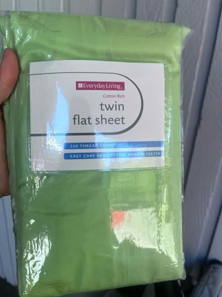 Photo of free Twin flat sheet (Olympia high school) #1