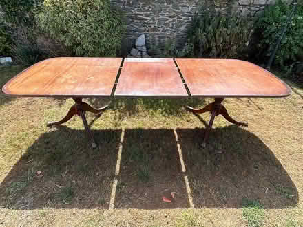 Photo of free Mahogany dining table and 6 chairs (Skerries) #3