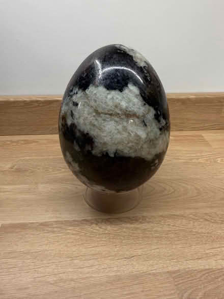 Photo of free Large, polished stone/crystal egg (Corner Lane, Leigh WN7) #1