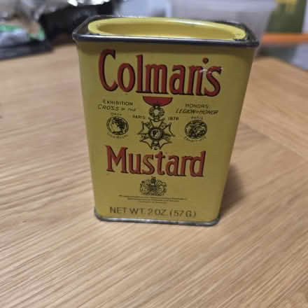 Photo of free Vintage Colman's Mustard Tin (Mt.Pleasant and Eglinton area) #2