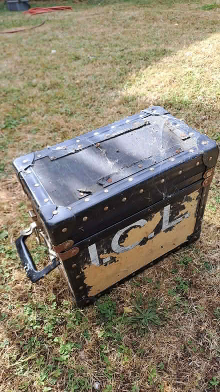 Photo of free Old lighting storage box. (Sherrard's Green WR14) #1