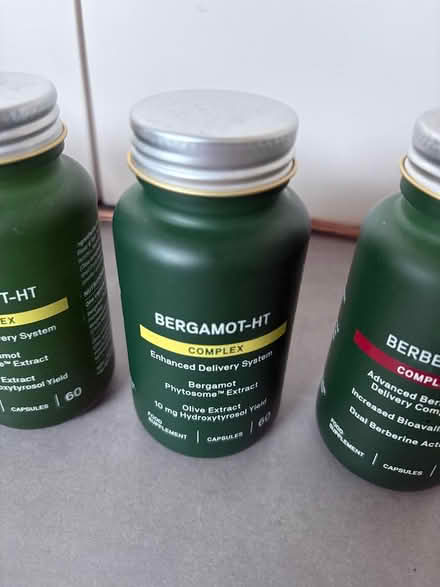 Photo of free Set of 5 green glass pill container (Union Street, Borough SE1) #2