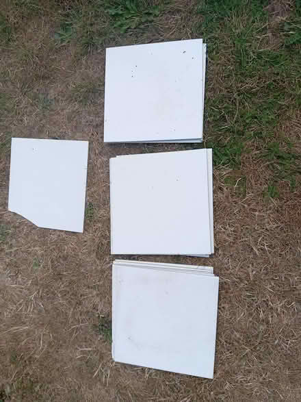 Photo of free White floor tiles (Copdock Village IP8) #1