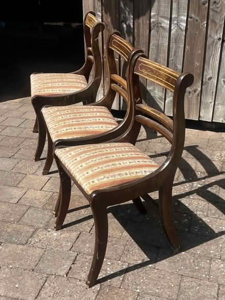 Photo of free Dining chairs x 3 (CR7 Thornton heath) #2