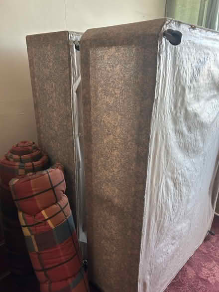 Photo of free Double bed frame with 2 drawers (LE6 Groby Leicester) #3