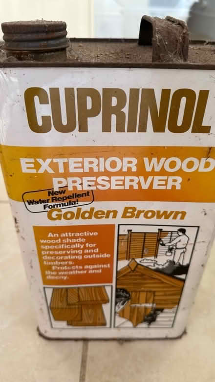 Photo of free 5litres Cuprinol Wood Preserver (Lexden CO3) #1