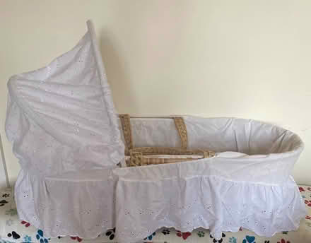 Photo of free Wicker moses basket (Hornchurch RM11) #1