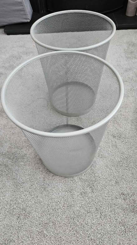 Photo of free 2 x Ikea office waste paper bins (ME15 (nr Mote Park)) #1