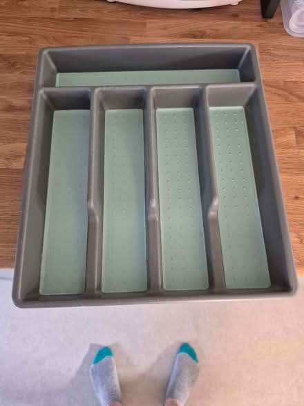 Photo of free Ikea cutlery tray - used (Green End HP1) #1