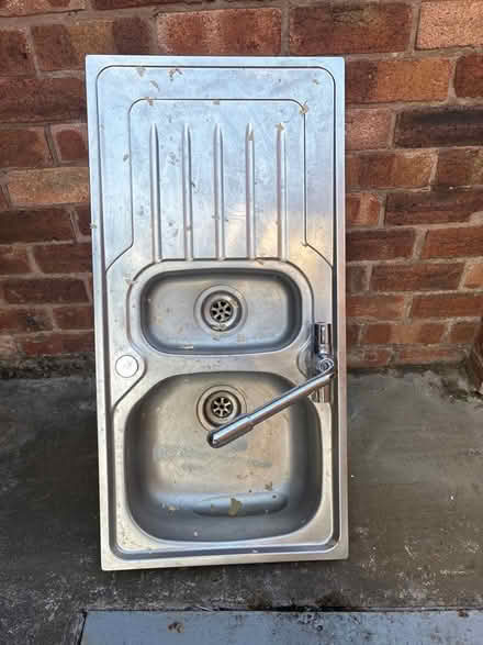 Photo of free Big sink (stainless steel) (Kirkcaldy KY1) #1
