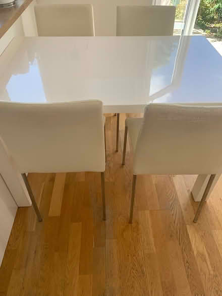 Photo of free Small dining table & 4 chairs (PO7) #2