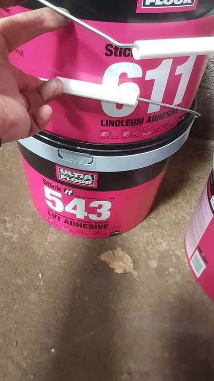 Photo of free Ultra Floor 611 Linoleum Adhesive (Broomhouse EH113rg) #1