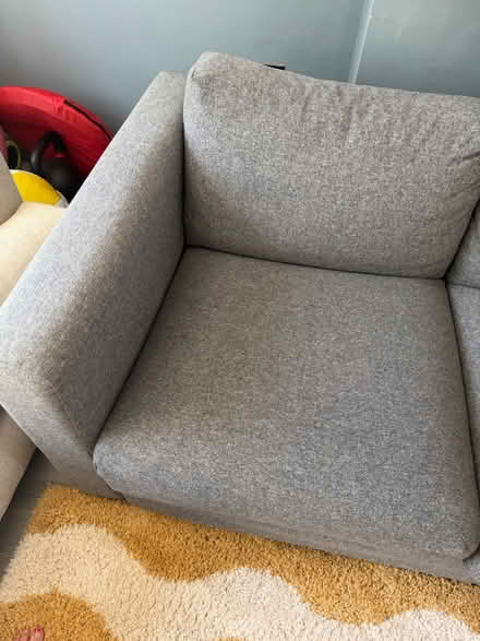 Photo of free Grey sofa (Sudbury CO10) #2