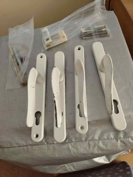 Photo of free Used UPVC Door Handles - 4 (Glyne Gap TN40) #1