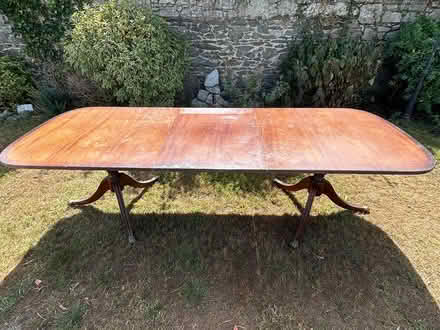 Photo of free Mahogany dining table and 6 chairs (Skerries) #2