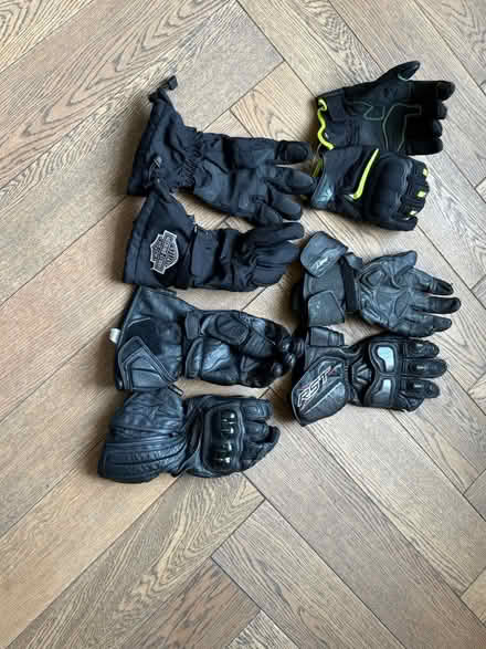 Photo of free Selection of motorcycle gloves (Bathampton, Bath) #1