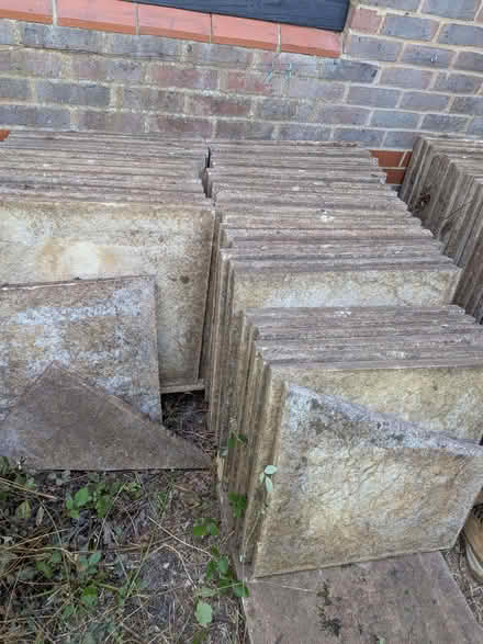 Photo of free Patio slabs 60 x 60 cm (Woolstone MK15) #1