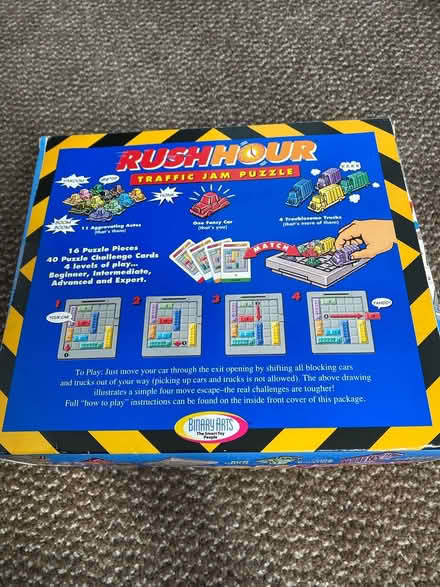 Photo of free Rushhour Traffic Jam Puzzle (Ipswich IP4) #2