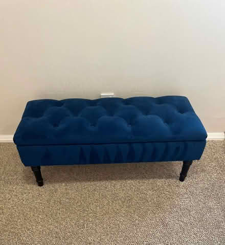 Photo of free Storage footstool (Eastbourne BN21) #1