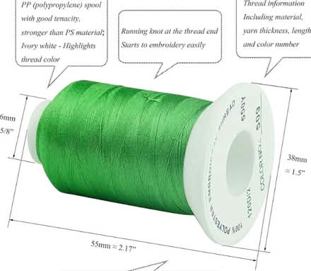 Photo of free Simthread Machine Embroidery Thread (Elkton Heights neighborhood) #2