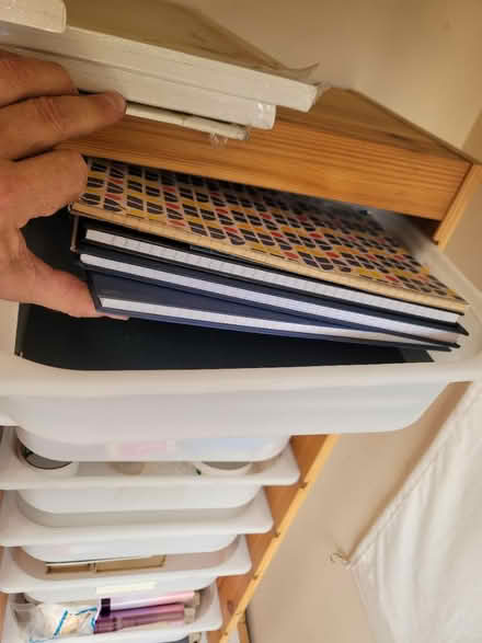 Photo of free Tall storage draws + craft stuffs (Rotherham S60) #4