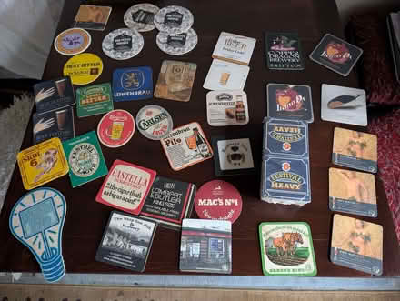 Photo of free 130+ Vintage Beer Mats Man Cave (Mold CH7) #1