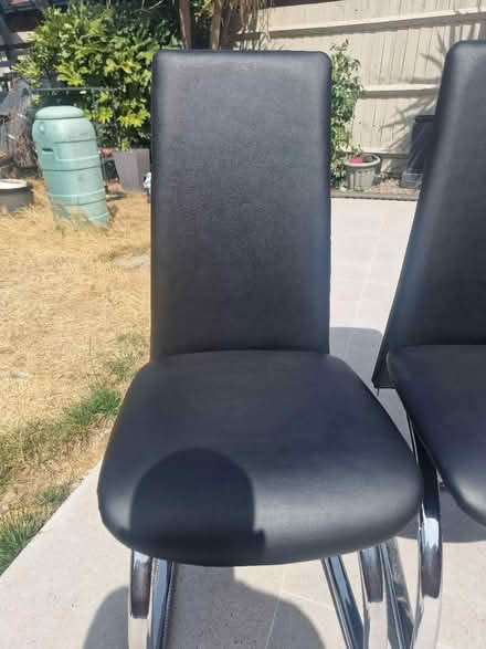 Photo of free 6 x Faux Leather Dinning Chairs (Rugby - Cawston CV22) #3
