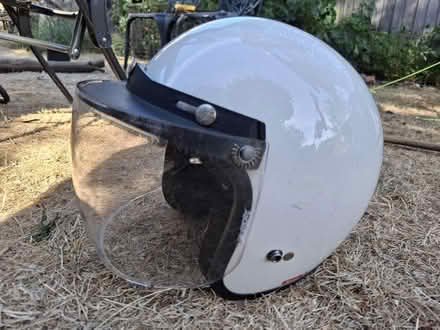 Photo of free Vintage style motorcycle helmet (Old Bletchley MK3) #1