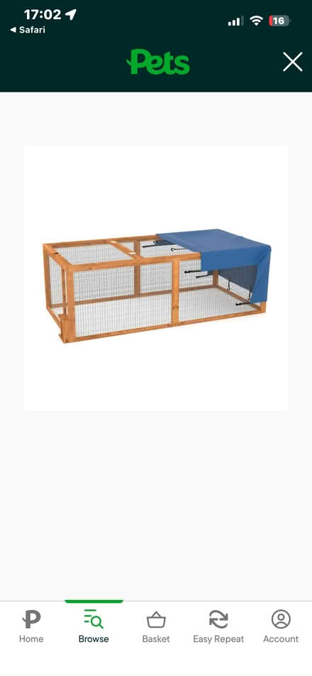Photo of Rabbit/Guinea Pig Run (Muckleford DT2) #1