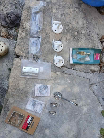 Photo of free Brackets, hooks and a hinges (Little Ashley BA15) #1