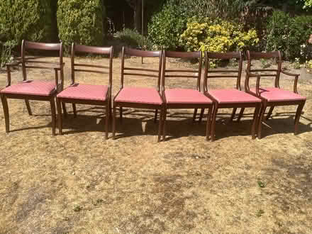 Photo of free 2 carvers and 4 chairs (West Chiltington rh202lb) #2