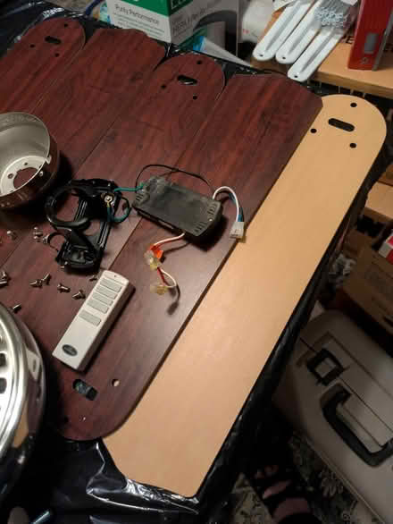 Photo of free Ceiling Fan for Scrap (Pawtucketville / Lowell) #2