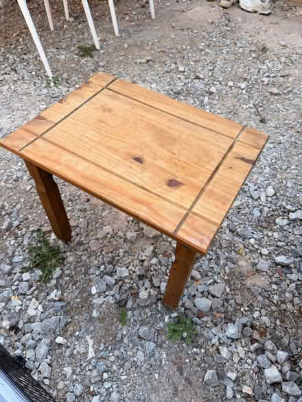 Photo of free Wooden side table (Neston CH64) #2