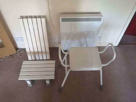 Photo of free Plastic adjustable bath board, bath seat and sink perch (Central Lancaster LA1) #1