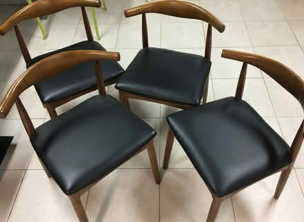 Photo of free 4 MCM-style Chairs (Foster & California Ave) #2