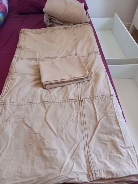 Photo of free King sized duvet plus (Penarth CF64) #2