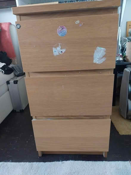 Photo of free Malm 3 drawer chest (Leytonstone, E11) #2