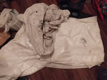 Photo of free 2 painting floor sheets (south Harlow CM18) #1
