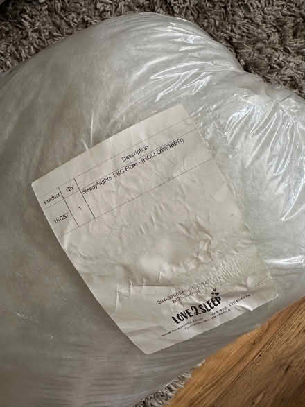 Photo of free 1kg Cushion filling (hollow fiber) (New Barnet EN5) #2