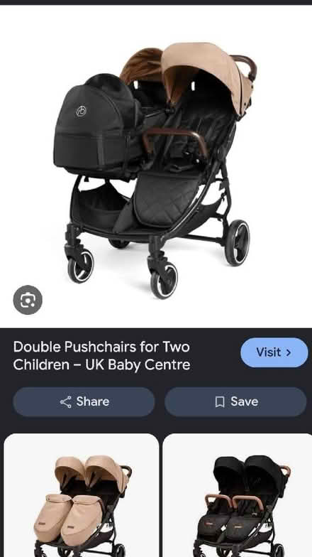 Photo of Double pushover for new born baby and toddler (Longsight M18) #1