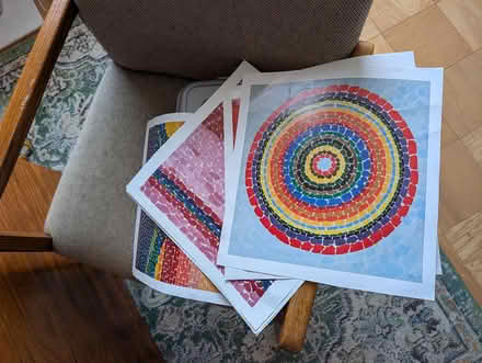 Photo of free Alma Thomas Prints from Calendars (14th Street) #1