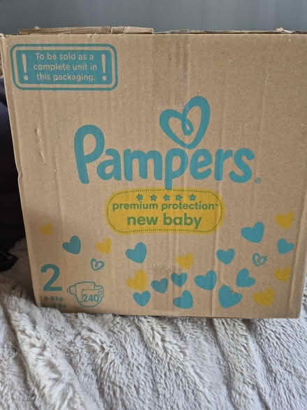 Photo of free Size 2 Pampers Nappies (N1 Islington) #3