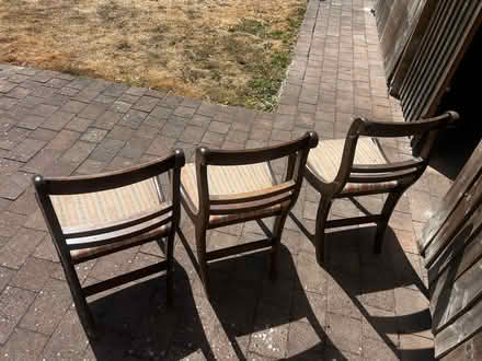 Photo of free Dining chairs x 3 (CR7 Thornton heath) #4